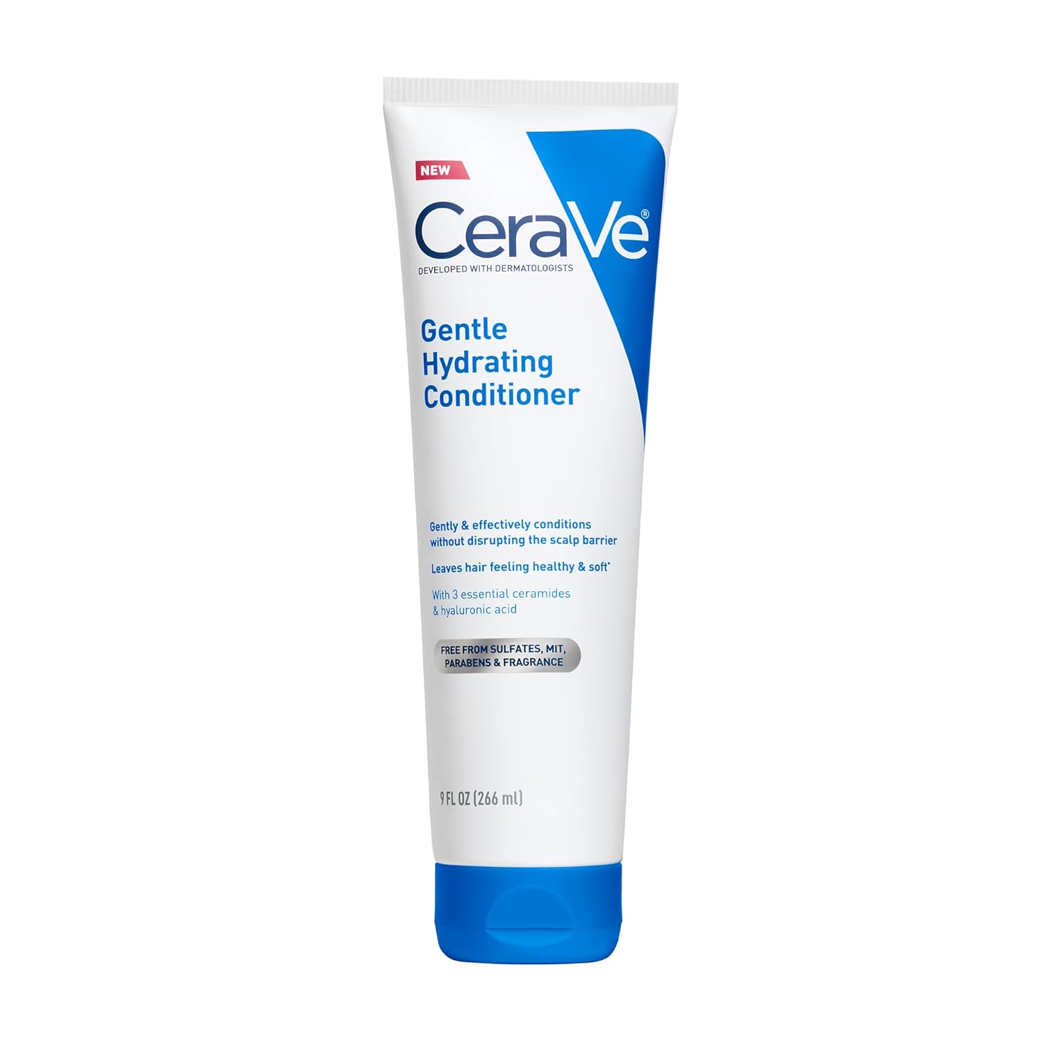 Buy now CeraVe Gentle Hydrating Conditioner, Hair Conditioner With Ceramides, Niacinamide & Hyaluronic Acid, Sulfate Free & Color Safe, Moisturizing Conditioner For All Hair & Scalp Types 9 Fl Oz (Pack of 1) at indiglob india