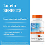 Buy now Doctors Best Lutein with OptiLut, Supports Eye Health, Non-GMO, Gluten Free, Soy Free, Vegan 120 Veggie Caps at indiglob india