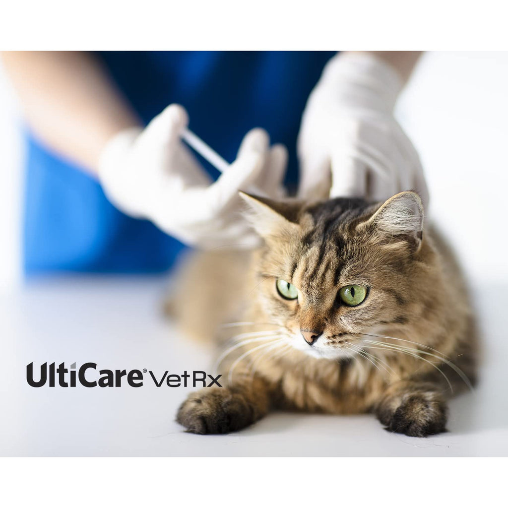 UltiCare VetRx U-100 Pet Insulin Syringes, 3/10cc, 31G x 5/16", 60 Ct