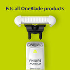 Philips Norelco OneBlade Skin Protect Replacement Blades, 2 Count | Genuine SkinProtect Blades, Designed for Intimate Pubic Grooming, Stainless Steel, Blades Last Up to 8 Months, QP229/80