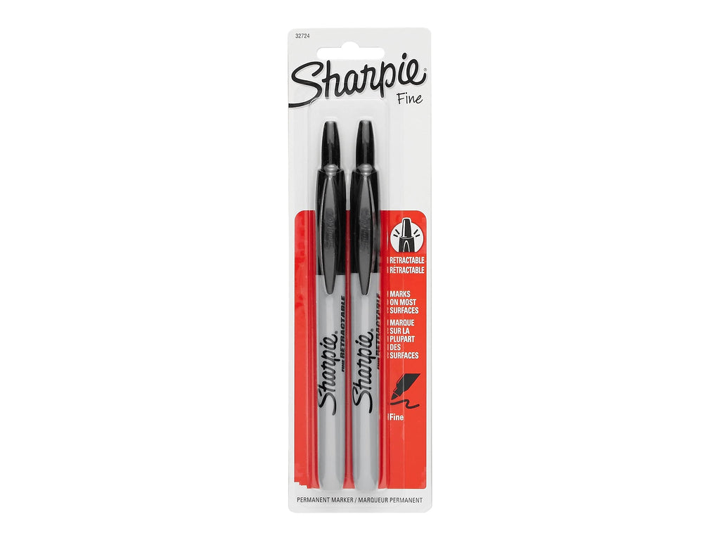 Sharpie Black Retactable Fn Pt