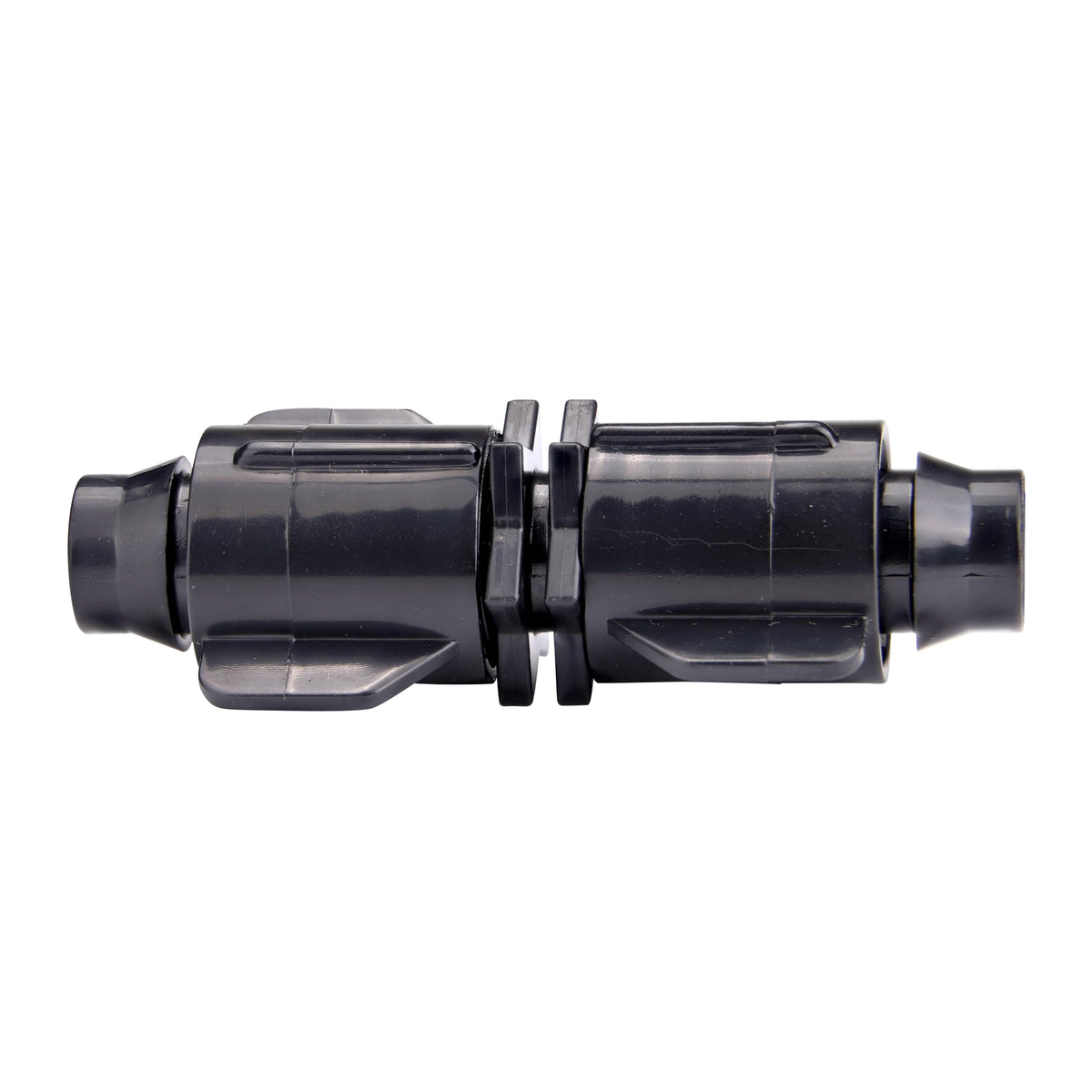 Raindrip S5600UB, Smart Loc Universal Coupling, Drip Irrigation Fitting for 1/2-Inch, 5/8-Inch, & 0.710-Inch Supply Tubing and Dripline, Black