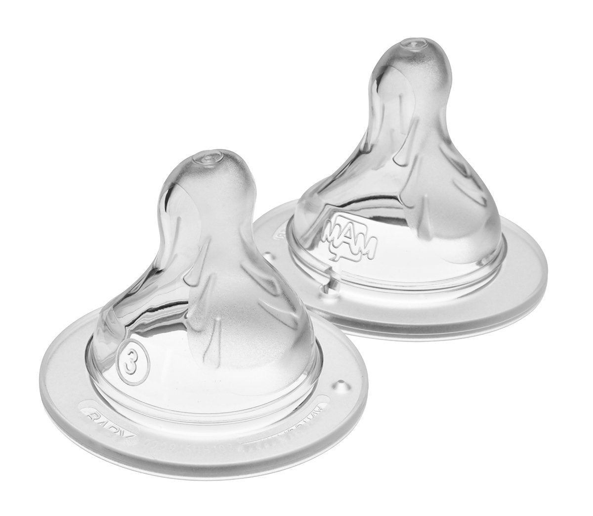 Buy now MAM Baby Bottle Nipples Slow Flow Size 1, for 0+ Month Newborn Babies, Skin Soft BPA Free Silicone, 94% Nipple Acceptance, Fits All MAM Bottles, Developed with Medical Experts, 2 Pack Made in Europe 2 Count (Pack of 1) Fast Flow at indiglob india