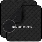 Buy now RIQINXIN Washable Incontinence Chair Pads 3pcs Waterproof Seat Protector Pads for Wheelchair Armchair Adults21x22in (Beige) at indiglob india