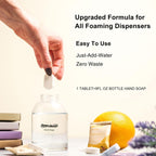 Flowcheer hand soap tablets for foaming dispensers. Easy to use, zero waste. Verified by CuratCart for trust.