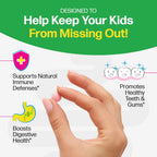 Culturelle Daily Chewable Probiotics for Kids Ages 3+, Berry Flavor, 30 Ct | From the #1 Pediatrician Recommended Brand± Promotes Digestive Gut Health, Oral Care & Immune Support* 5B CFUs, Gluten Free