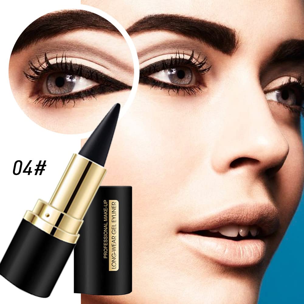 Discover the 100% genuine Kaely Gel Eyeliner Pencil set for natural, long-lasting eye makeup. Perfect for bold looks.