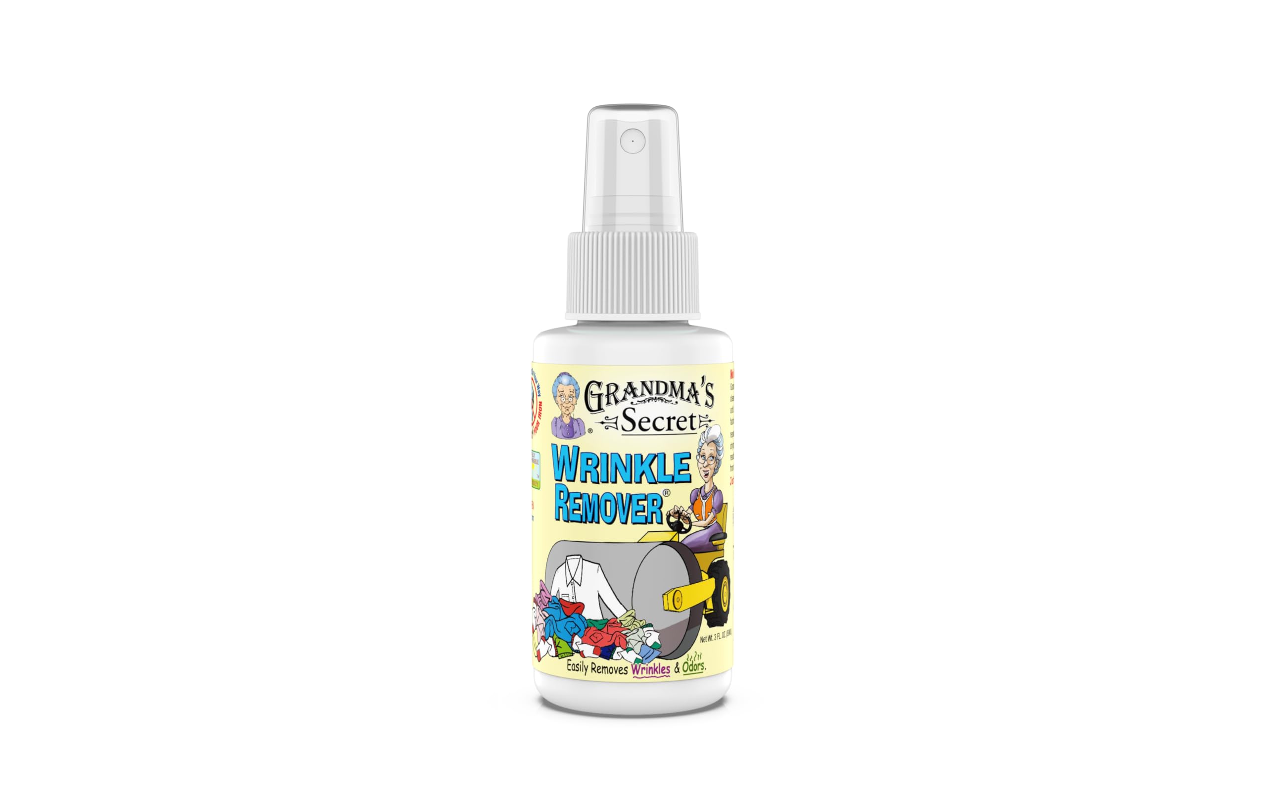 Buy now Grandma's Secret Spot Remover for Clothes - Chlorine, Bleach and Toxin-Free - Fabric Stain Remover Removes Oil, Paint, Blood and Pet Stains – 2 Ounce, Pack of 2 Wrinkle Remover 3.00 Fl Oz (Pack of 1) at indiglob india
