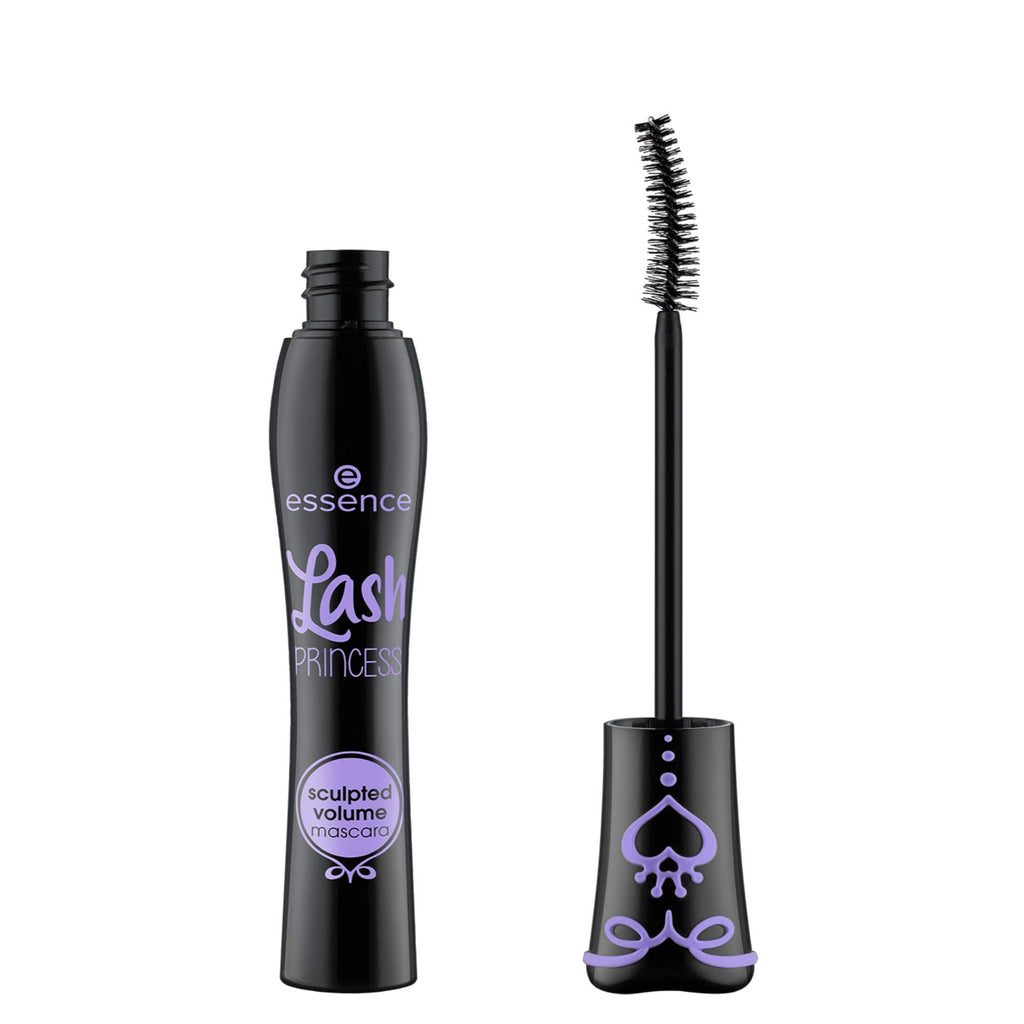 essence Lash Princess Sculpted Volume Mascara, Black (Pack of 1) | Sculpts & Defines Lashes, Volumizing, Long-Lasting, No Flaking or Smudging, Vegan & Cruelty Free, Paraben Free
