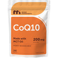 Micro Ingredients CoQ10 200mg Per Serving, 240 Softgels | Made with Coconut MCT Oil | Coenzyme Q10 (Ubiquinone) | Non-GMO