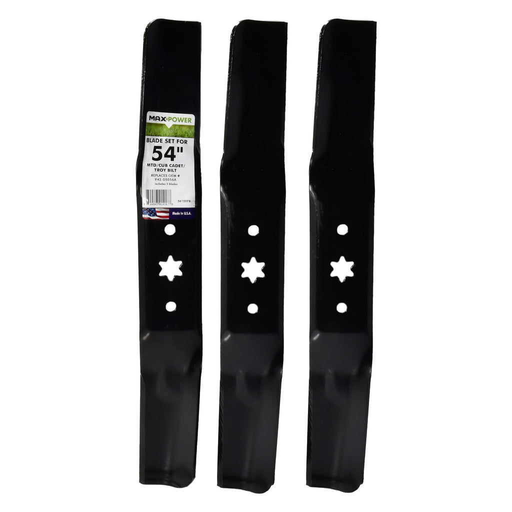 Maxpower 561557B USA MADE 3 Blade Set