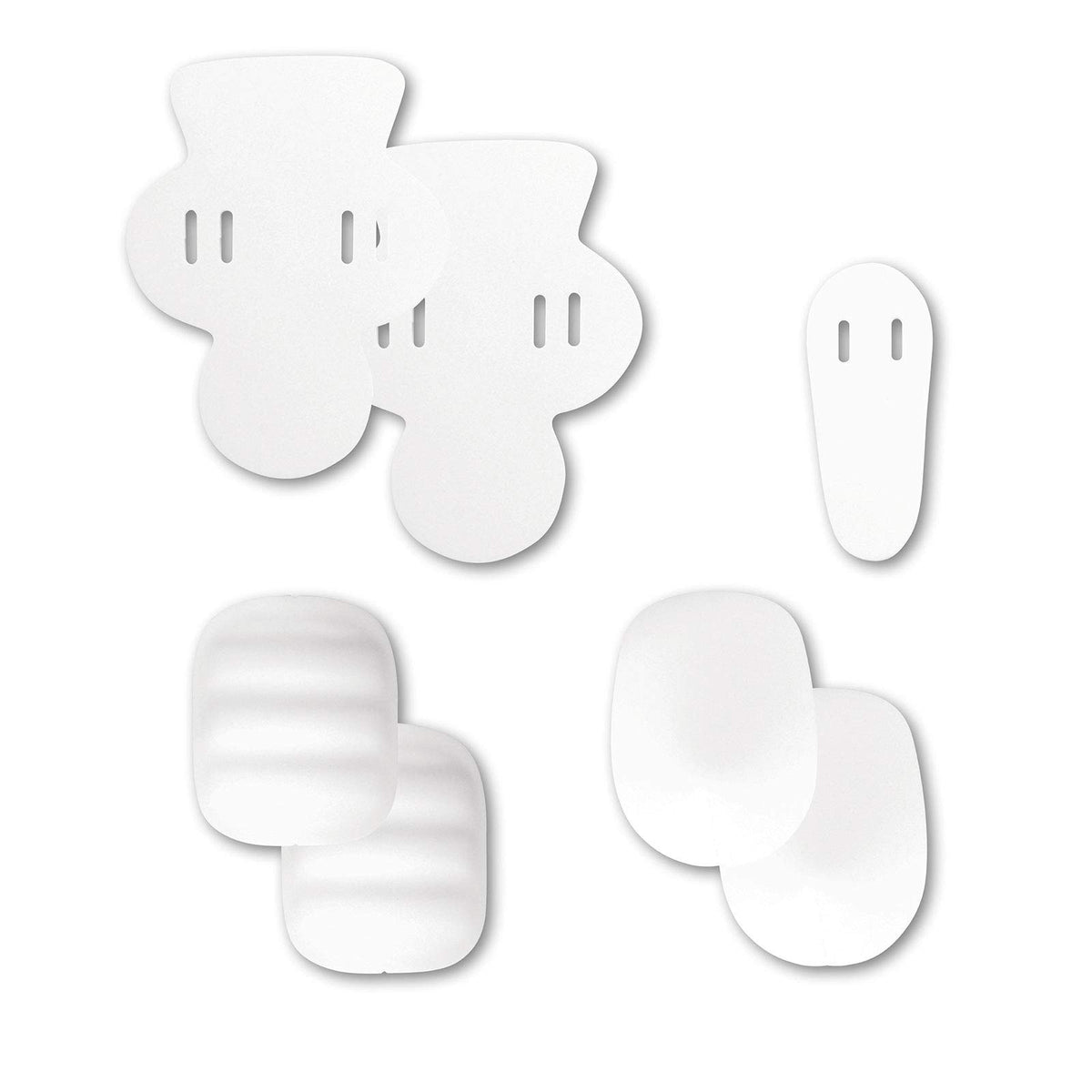 Champro Slots Pad Set, 7 Piece (Youth), white