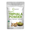 Organic Triphala Powder, 2 Pounds (Amla + Haritaki + Bibhitaki) | India Origin, Herbal Adaptogen Supplement, Supports Colon & Immune Health | Vegan, No GMOS