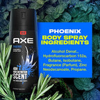 Buy now Axe Body Spray Deodorant For Long Lasting Odor Protection, Phoenix Deodorant For Men Formulated Without Aluminum 4oz 4 Count at indiglob india