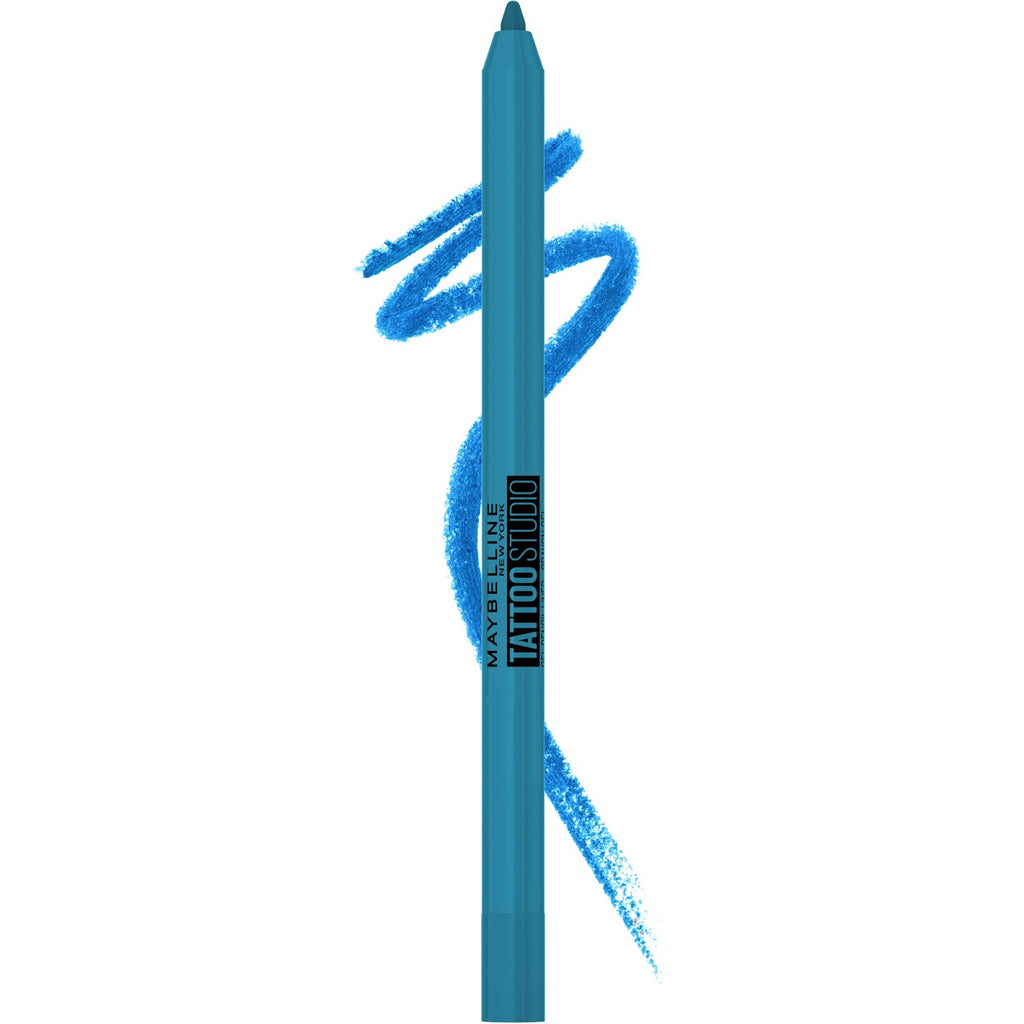 Buy now Maybelline TattooStudio Long-Lasting Sharpenable Eyeliner Pencil, Glide on Smooth Gel Pigments with 36 Hour Wear, Waterproof, Deep Onyx, 1 Count at indiglob india