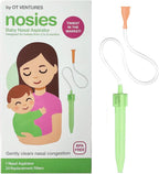 Nosies New Born Baby Nasal Aspirator (0-6 Months) with 20 Hygiene Filters | Tiniest Aspirator Ideal for New Born Baby Congestion Relief, Pediatrician Recommended, Gentle Suction