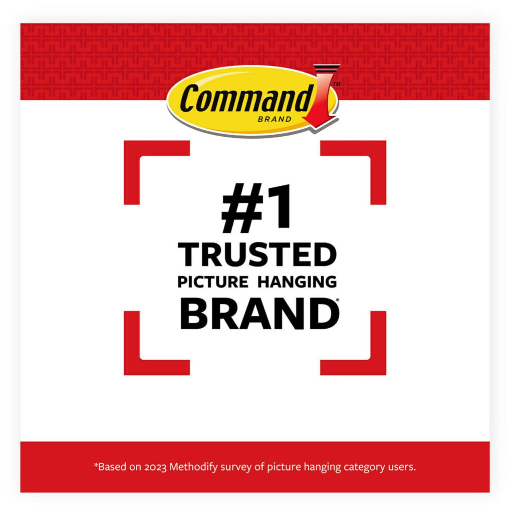 Command Replacement Adhesive Strips – 8 Small, 4 Medium, 4 Large, Damage-Free Hanging for Hooks and Clips, 16-Count (Pack of 2)