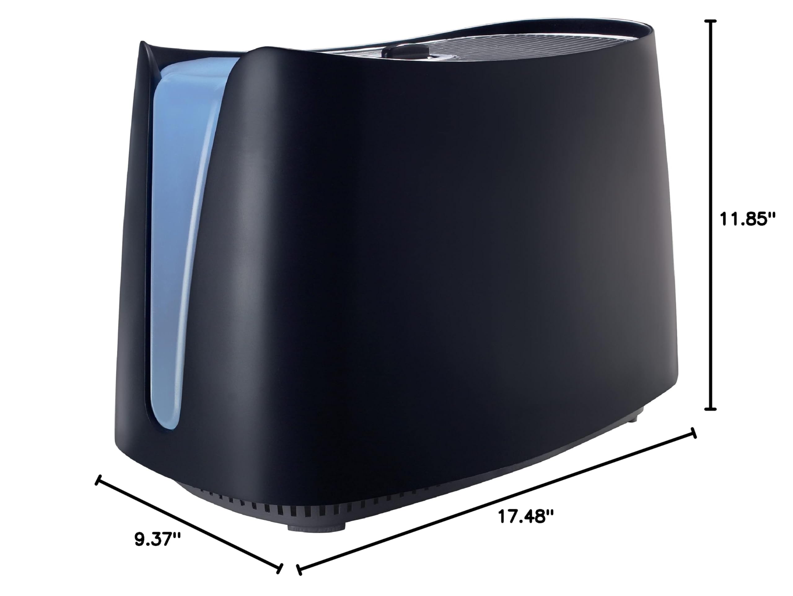 Buy now Honeywell Cool Moisture Humidifier For Bedroom, Medium Rooms, 1.1 Gallon, Invisible Moisture Humidifier for Baby, Kids, Quiet, Easy to Clean, UV Technology, Black, HCM350B at indiglob india