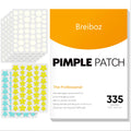 Pimple Patches for Face 335 Patches-255 Round & 80 Star Cute Coloful Acne Patches,Hydrocolloid Pimple Patch Colorful Spot Stickers w/Tea Tree, Salicylic Acid & Cica Oil| Classic & Fashion Zit Covers