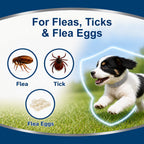 Flea Collar for Dogs Small, Flea & Tick Collar for Small Dogs 4 Pack