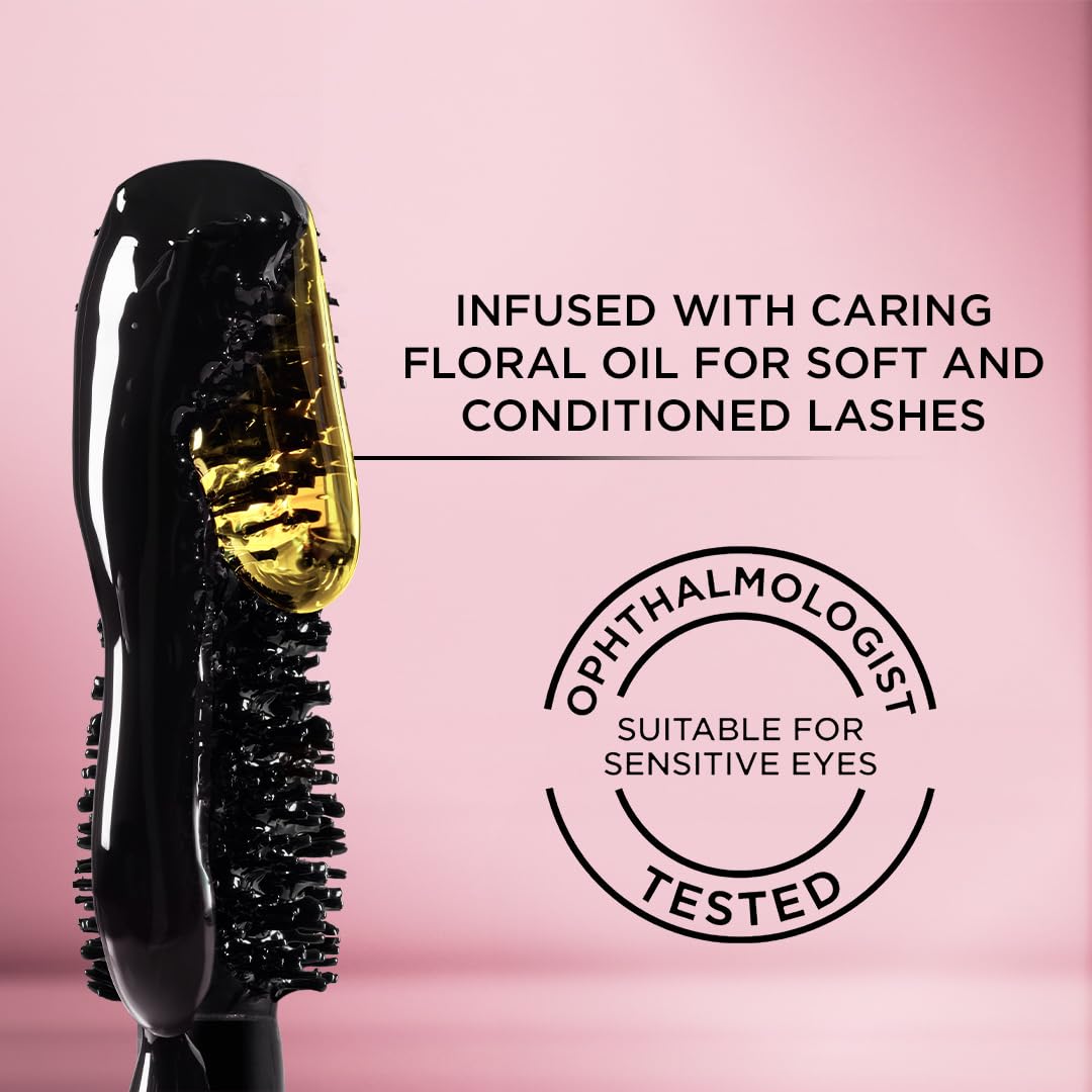 Buy now Lâ€™OrÃ©al Paris Makeup Voluminous Lash Paradise Mascara, Voluptuous Volume, Intense Length, Feathery Soft Full Lashes, No Flaking, No Smudging, No Clumping, Mystic Black, 0.28 Fl Oz (Pack of 1) at indiglob india