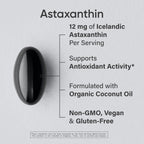 Buy now Sports Research Vegan Icelandic Astaxanthin 12mg with Organic Coconut Oil | Vegan Certified & Non-GMO Project Verified Dietary Supplement - 60 Veggie Softgels (2 Month Supply) at indiglob india