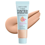 Buy now wet n wild Bare Focus Tinted Hydrator Tinted Skin Veil, Lightweight Buildable Coverage with Hyaluronic Acid & Vegan Squalane, Semi-Matte Finish, Cruelty-Free - Light at indiglob india