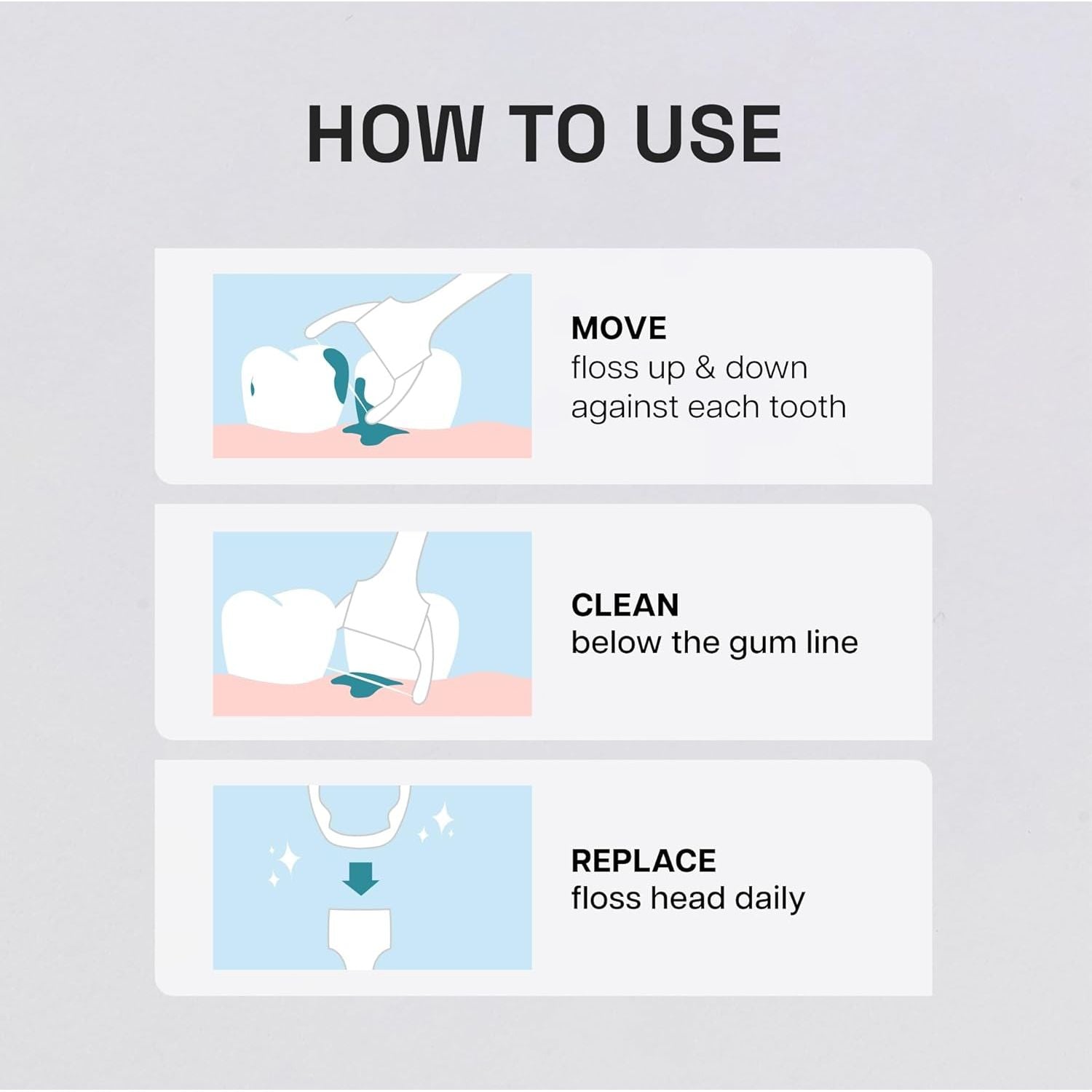 Buy now REACH Ultraclean Access Flosser Refill Heads, Mint, Plaque Remover for Teeth, Shred Resistant, for Hard to Reach Areas, Oral Care, PFAS Free, for Adults & Kids, 1 Pack, 28 Count at indiglob india