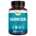 Nested Naturals Magnesium Glycinate Chelate - 200mg Chelated Magnesium Supplement for Muscle Cramps, Relaxation, & Sleep Support - 100% Albion TRACCS Buffered Magnesium Glycinate - 120 Vegan Capsules
