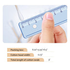 Buy now JMU Medical Cotton Swabs, Cotton Swabs with Wooden Sticks, 1000 Count at indiglob india