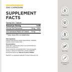 Integrative Therapeutics Zinc-Carnosine - Digestive & Gut Health Support* - GI Tract Support* - Supports Immune Health* - Easy-to-Swallow - Vegan, Gluten-Free & Dairy-Free - 60 Capsules (60 Servings)