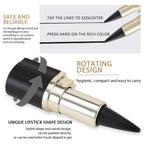 Kaely 2Pcs Gel Eyeliner Pencils feature a unique lipstick-shaped design. Available online in India for easy ordering.