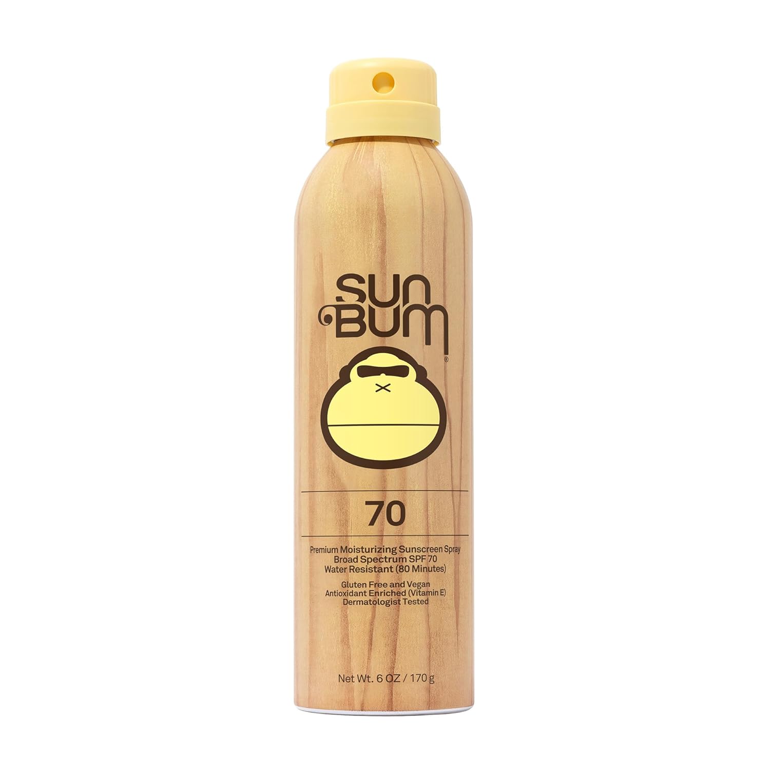 Buy now Sun Bum Original SPF 50 Sunscreen Body Spray - Broad Spectrum Moisturizing Sunscreen with Vitamin E - Hawaii 104 Act Compliant (Made without Octinoxate & Oxybenzone) - 6 oz 6 Ounce (Pack of 1) SPF 70 at indiglob india