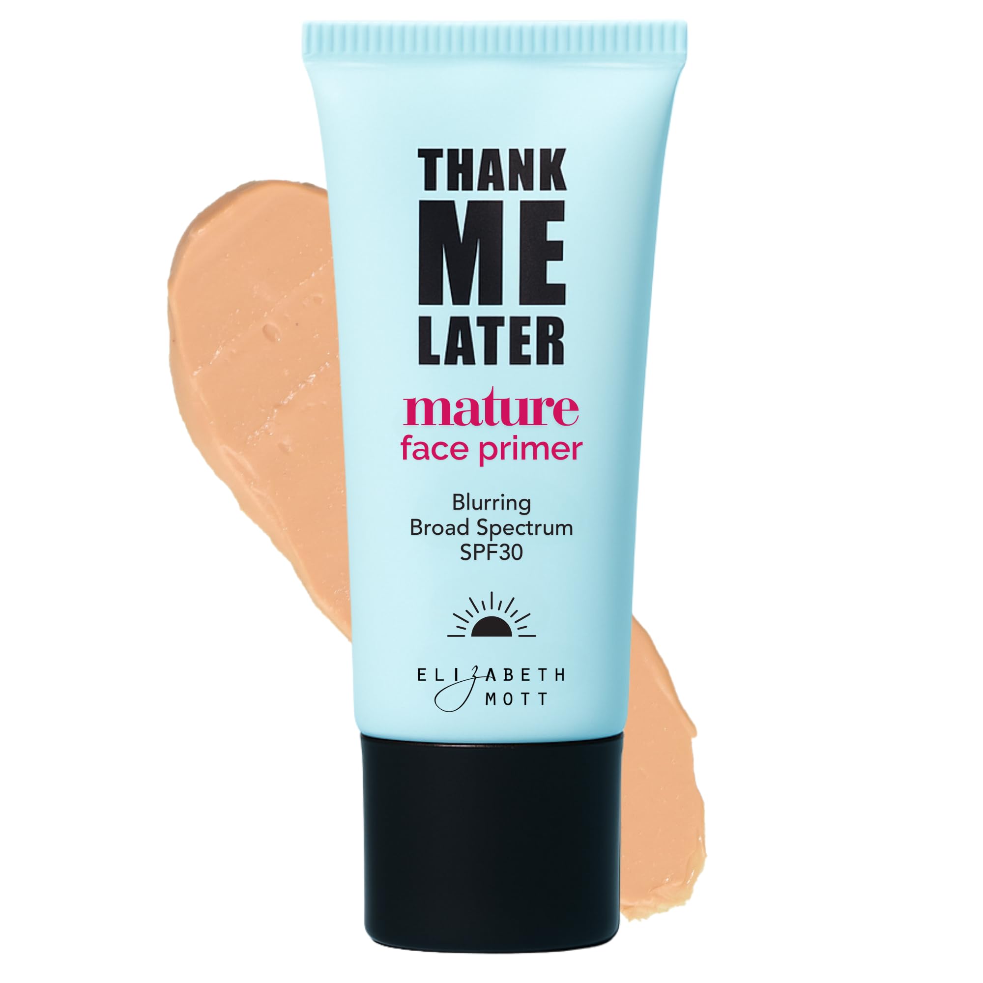 Buy now Elizabeth Mott Thank Me Later Radiant Face Primer - Illuminating & Hydrating Makeup Base with Niacinamide for Dewy Skin - Long-Lasting, Oil-Free Formula, Lightweight & Cruelty-Free, 30g at indiglob india