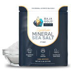 Buy now Baja Gold Mineral Sea Salt - Recommended by Gary Brecka - Fine Grind Salt for Cooking & Baking | Natural Baja Salt for Culinary Uses | Great for Finishing Dishes | 1 lb. Resealable Bag, 300+ Servings. 80 Ounce (Pack of 1) at indiglob india