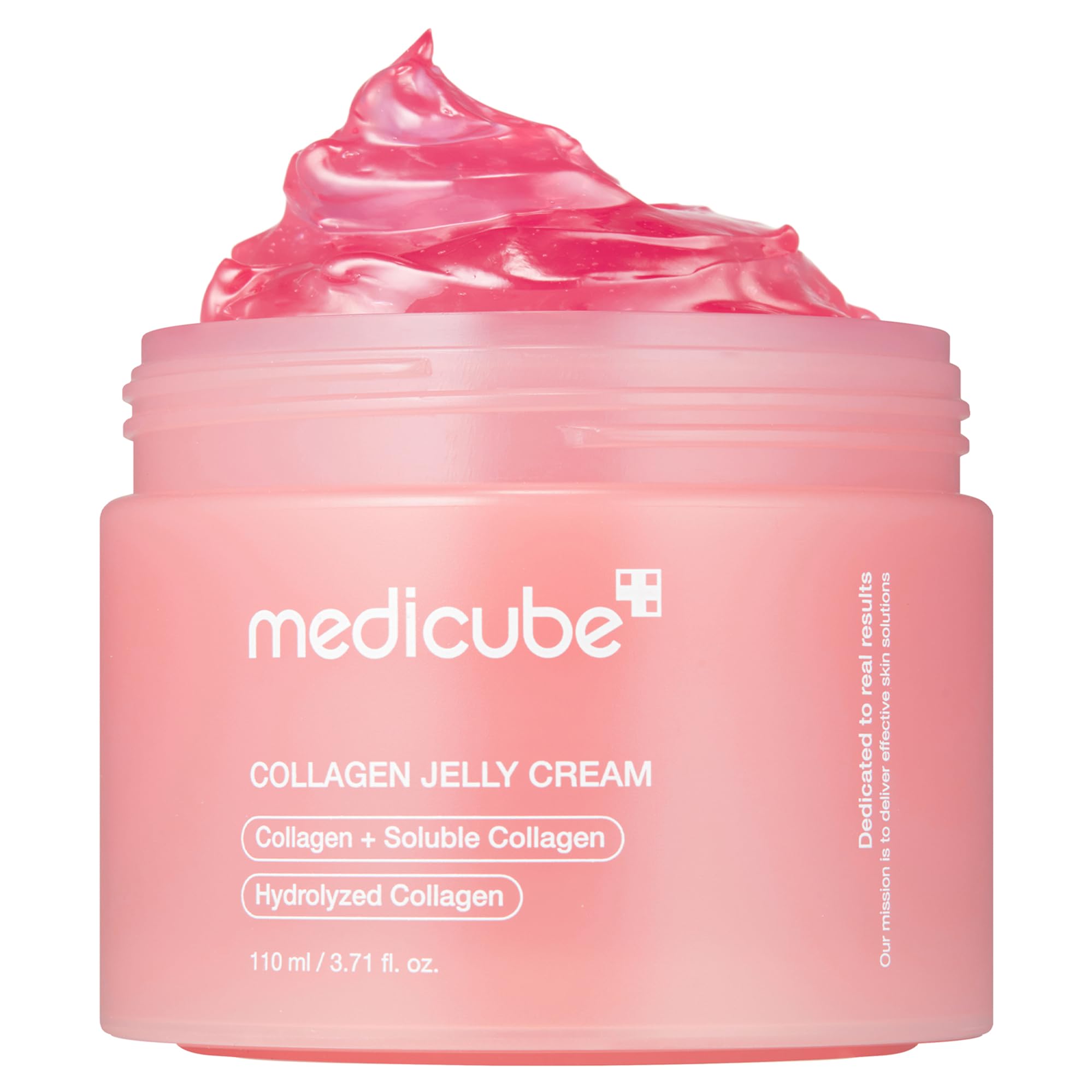 medicube Jelly Cream with Collagen & Niacinamide, 1.69 fl.oz | Freeze-Dried Hydrolyzed Collagen for Skin Barrier Hydration, 24H Glow & Lifted Look, Korean skincare, 1.69 fl.oz