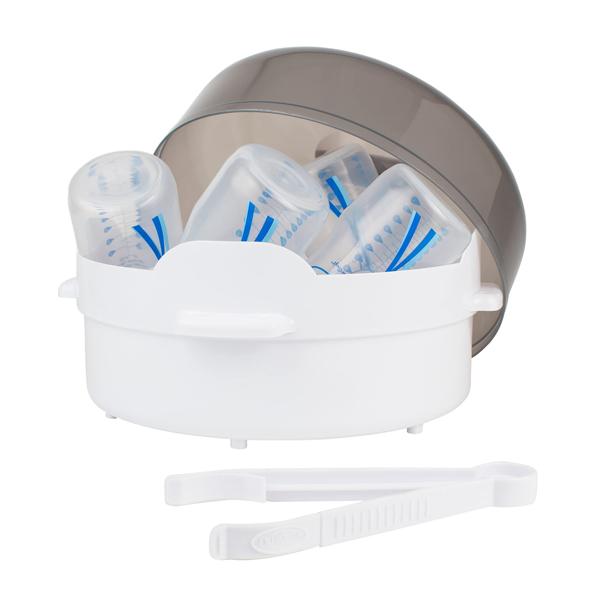 Dr. Brown's Microwave Steam Sterilizer for Baby Bottles and Essentials