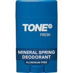TONE Fresh Aluminum Free Deodorant for Men & Women, 48-Hour Odor Protection, Paraben Free Formula, Dermatologist-Tested, 2.65 oz