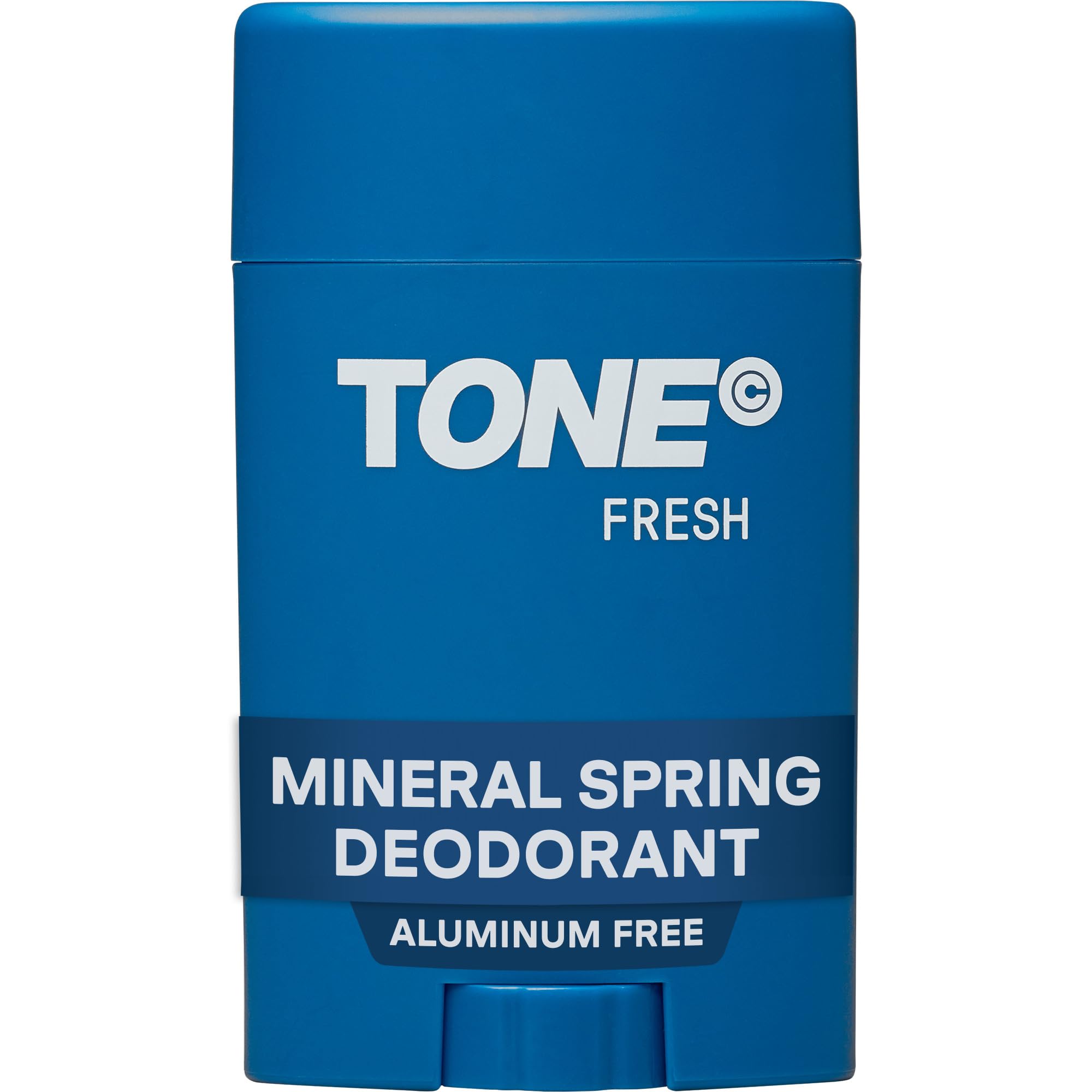 TONE Fresh Aluminum Free Deodorant for Men & Women, 48-Hour Odor Protection, Paraben Free Formula, Dermatologist-Tested, 2.65 oz