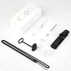 Buy now Kazoos with 5 extra Membranes, Metal Kazoo with Adjustable Tone for Guitar, Ukulele, Violin, Piano, Keyboard, Easy to Learn Musical Instruments for beginners/adults/Music Lovers. (black) at indiglob india