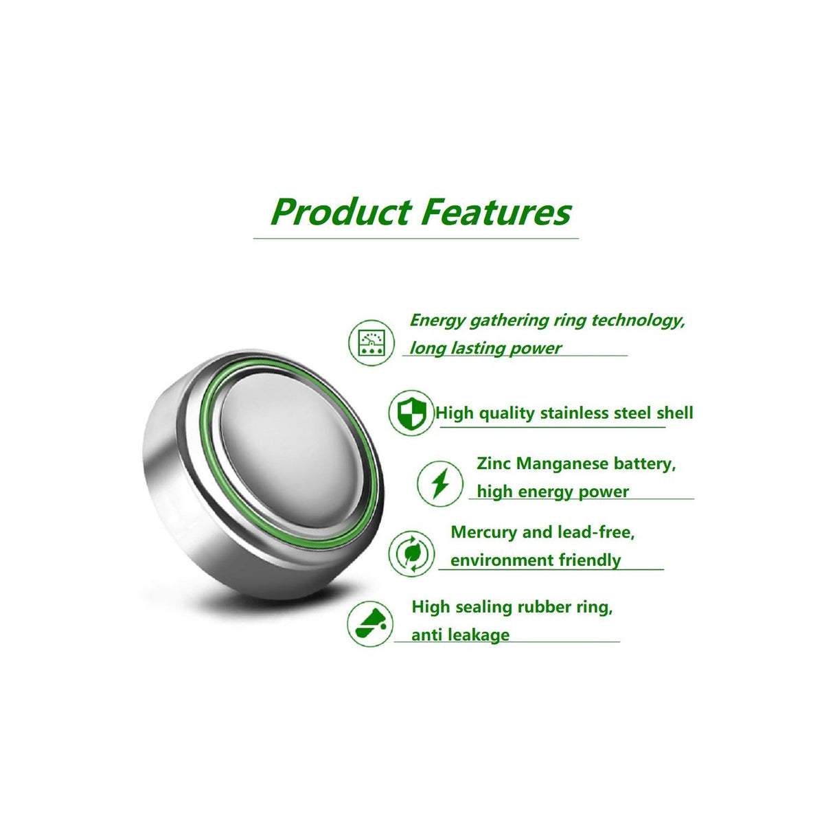 10pcs LR44 Batteries AG13 Button Cell Battery L1154 Battery 1.5V G13 357 303 SR44 LR1154 Button Coin Batteries