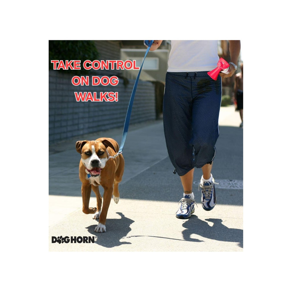 Dog Horn XL – The Original Air Horn for Dogs! Stop Attacks! Scare Coyotes Bear & Wild Animals! Effective Training Tool & Outdoor Safety Alarm for Hiking, Biking, Camping, Boating, & More!