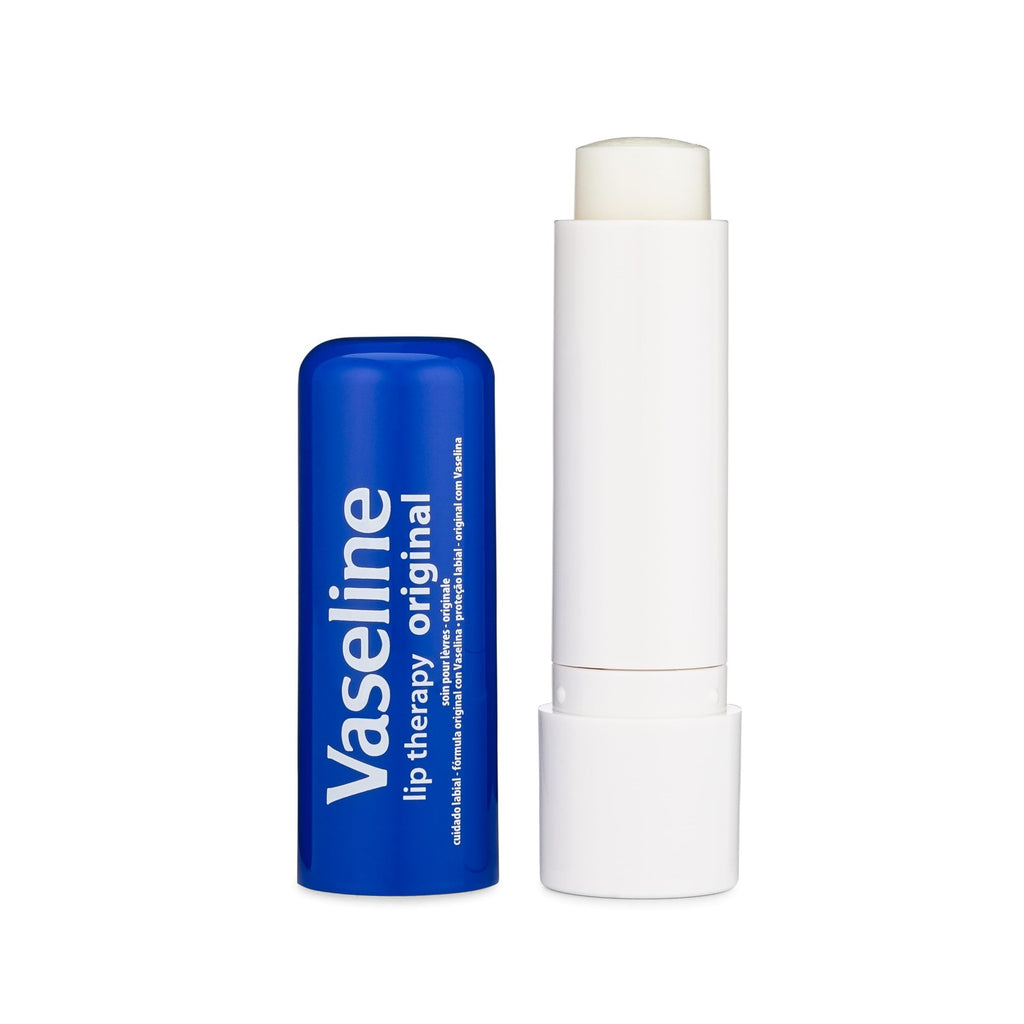 Vaseline Lip Therapy Care Original, Fast-Acting Nourishment, Ideal for Chapped, Dry, Cracked, or Damaged Lips, Lip Balm, 2-Pack of 2, 0.16 Oz Each, 4 Lip Balms