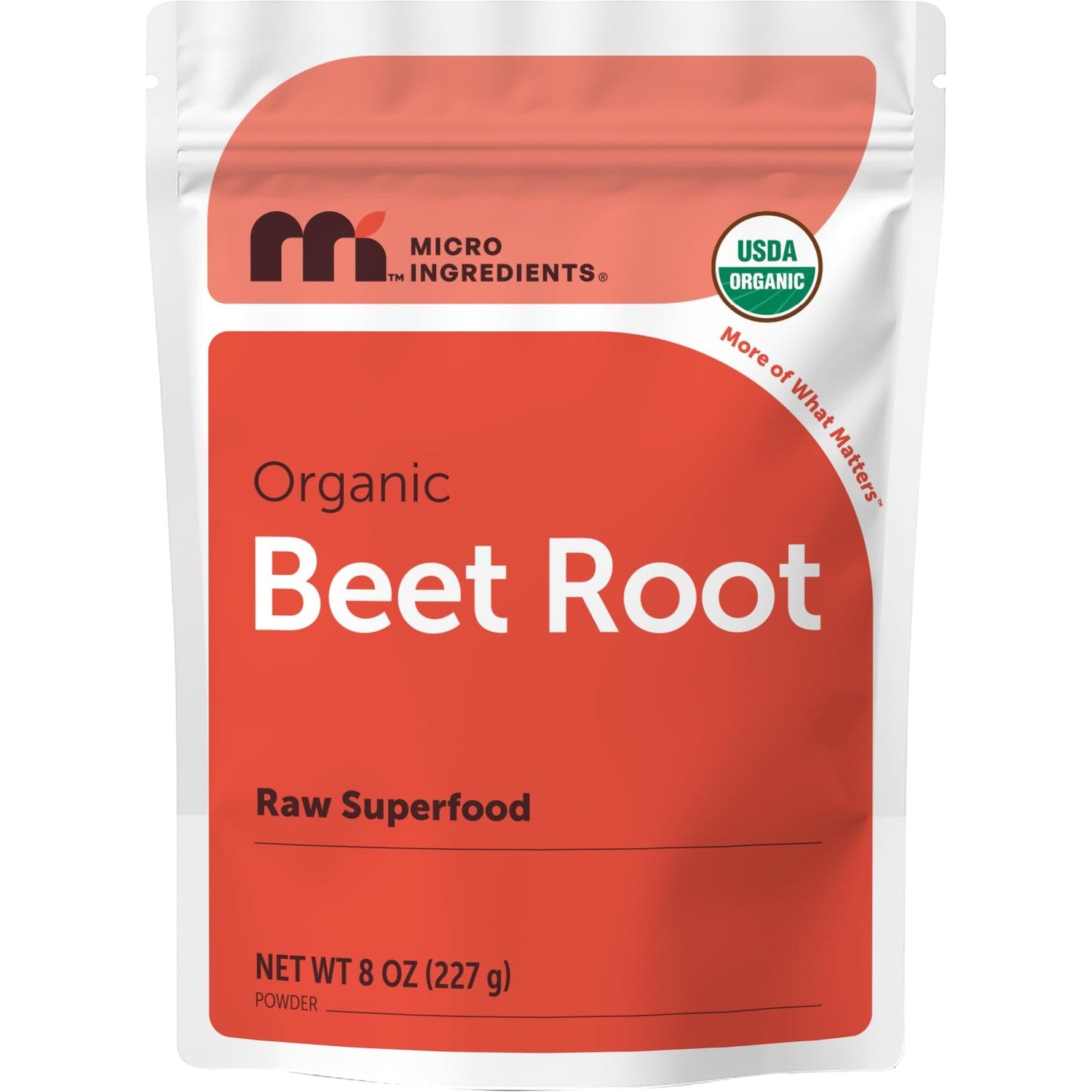 Micro Ingredients Organic Beet Root Powder, 4lb (64 oz) | Nitric Oxide Supplement, Water Soluble, Highly Concentrated Raw Beet Supplement, Superfood Drink Mix, Non-GMO, Plant Based