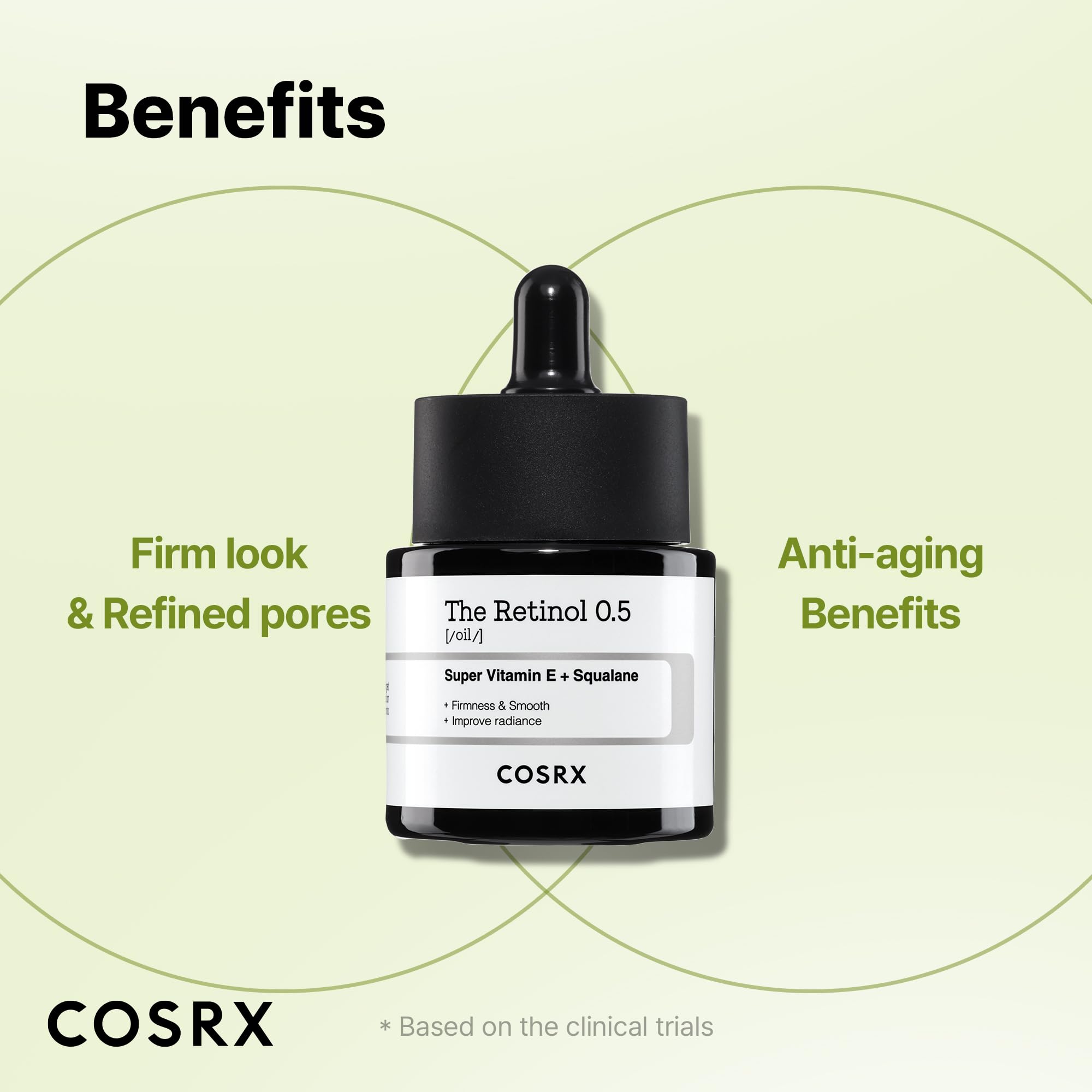 Buy now COSRX Retinol 0.5 Oil, Anti-aging Serum with 0.5% Retinoid Treatment for Face, Reduce Wrinkles, Fine Lines, Gentle Skincare for Day & Night, Not Tested on Animals, Korean Skin Care at indiglob india
