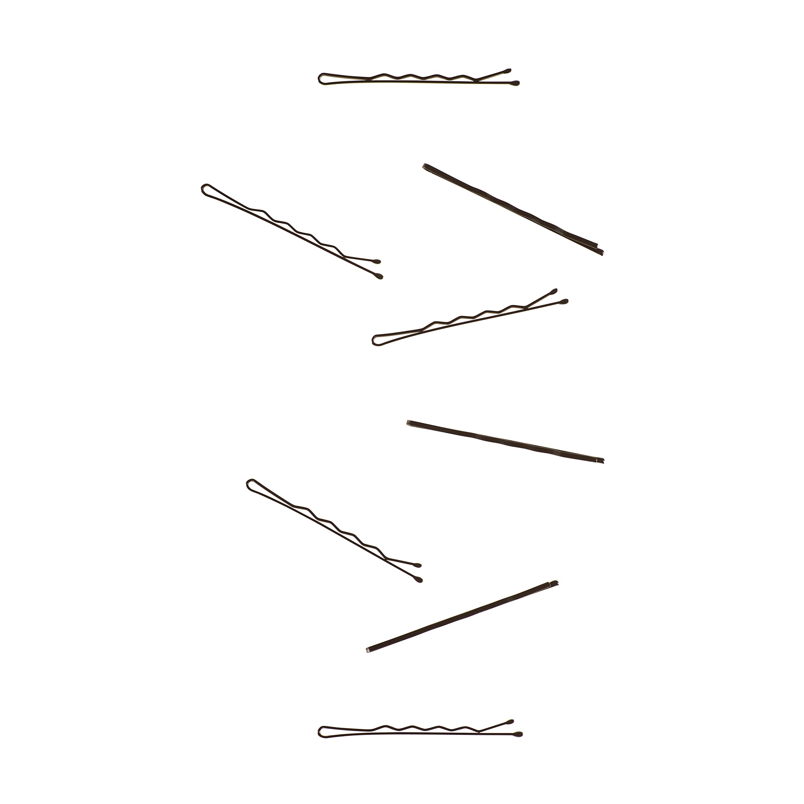 Goody Styling Essentials Bobby Pins, Black, 2 Inches, 60 Count (Pack of 1)