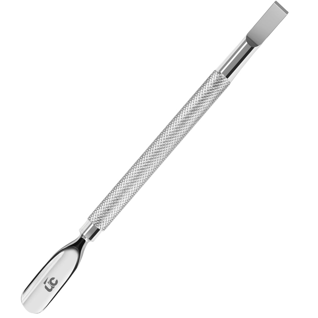 Utopia Care Cuticle Pusher Tool & Spoon Nail Cleaner | Professional Stainless Steel Cuticle Remover & Cutter, Durable Manicure & Pedicure Tool for Finger & Toenails