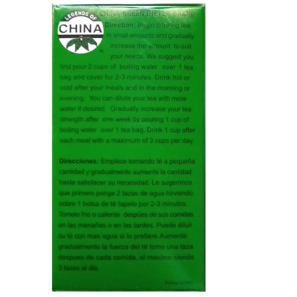 Buy now Uncle Lee's Tea China Green Dieters Tea Caffeine Free, 2.12 Oz, 30 Count at indiglob india