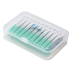 Buy now An-self 160PCS Interdental Brushes Ultra Tight Bristles Tooth Interdental Cleaners Silicone Toothpick Brush Disposable Teeth Soft Picks, Green at indiglob india