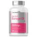 Horbäach Borage Oil Capsules 2000 mg | 120 Softgels | 320mg of GLA